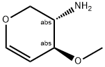 L-threo-Pent-1-enitol, 4-amino-1,5-anhydro-2,4-dideoxy-3-O-methyl- (9CI) Struktur