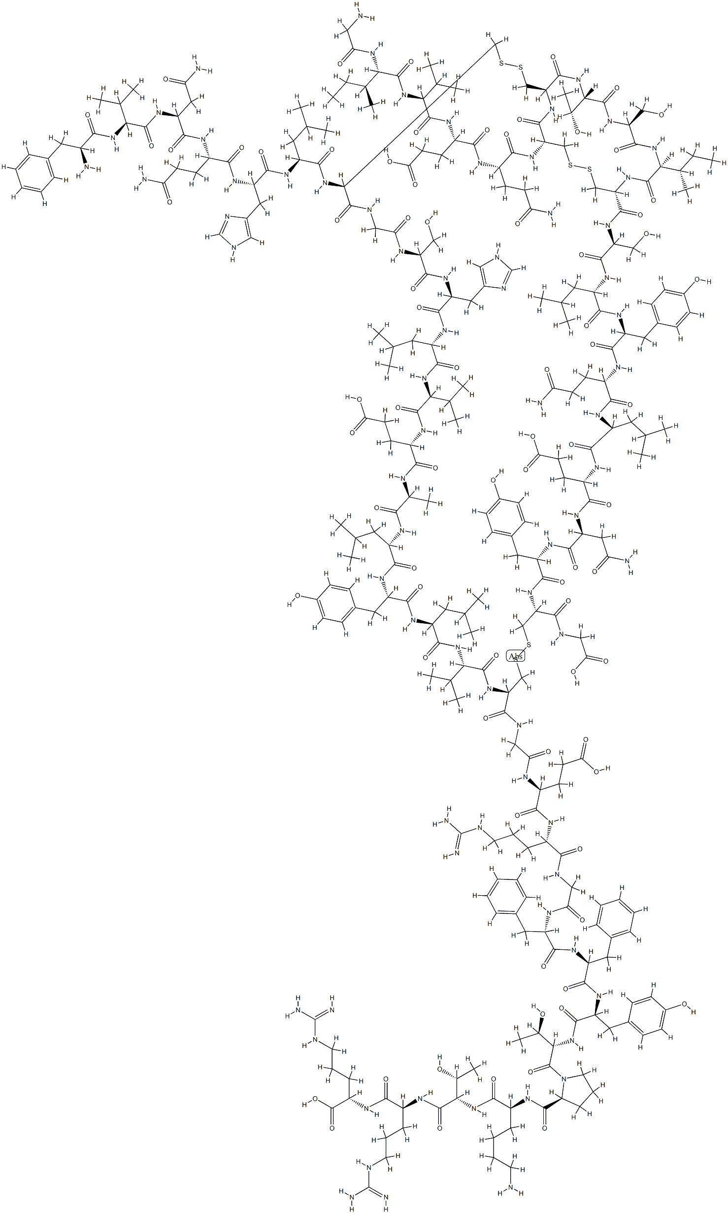 insulin glargine Structure