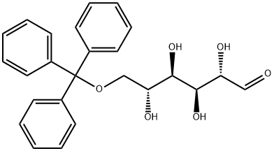 6-O-Trityl-D-mannopyranose Struktur