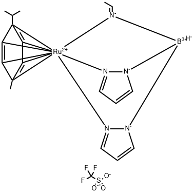 1607436-49-6 [BIS(PYRAZOL-1-YL)(ACETIMINO)HYDRIDOBORATO](P-CYMENE)RUTHENIUM(II)TRIFLUOROMETHANESULFONATE