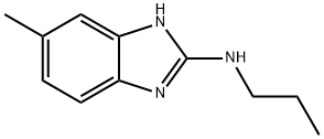 1H-Benzimidazol-2-amine,5-methyl-N-propyl-(9CI) Struktur