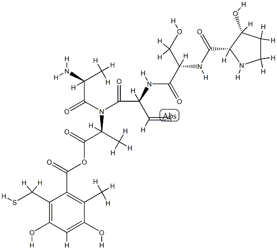 シクロチアリジンC 化学構造式