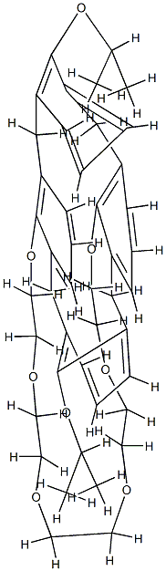 1,3-DIISOPROPOXYCALIX[4!ARENECROWN-6, 97 Struktur