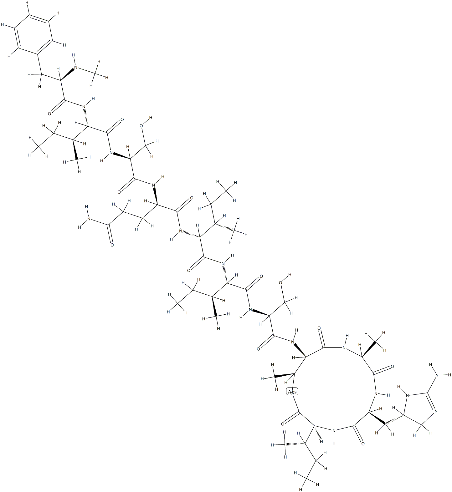 teixobactin Struktur