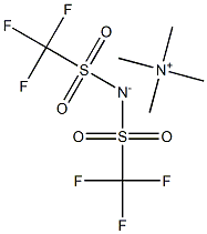 四甲基铵三氟甲烷磺酰亚胺盐,161401-25-8,结构式