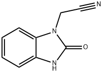 1H-Benzimidazole-1-acetonitrile,2,3-dihydro-2-oxo-(9CI) Structure