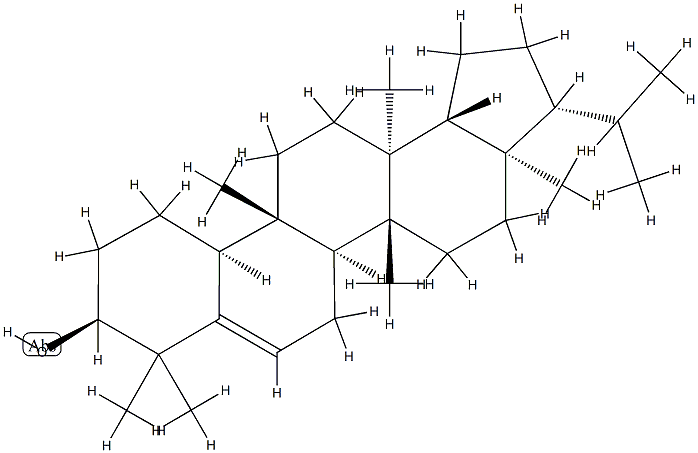 D:B-Friedo-B':A'-neogammacer-5-en-3β-ol Structure