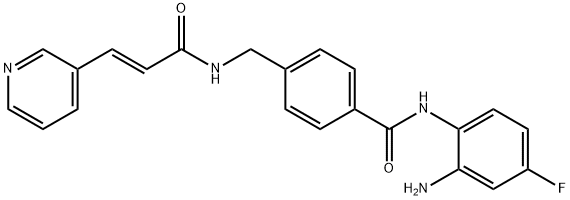 Tucidinostat (Chidamide) Struktur