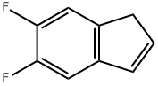 (9CI)-5,6-二氟-1H-茚 结构式
