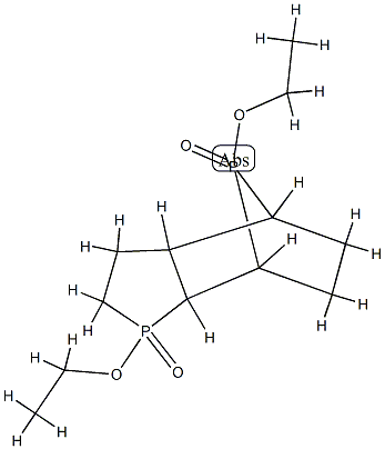 1,8-Diethoxyoctahydro-4,7-epiphosphinidene-1H-phosphindole 1,8-dioxide Structure