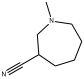 1H-Azepine-3-carbonitrile,hexahydro-1-methyl-(9CI) Struktur
