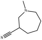1H-Azepine-3-carbonitrile,hexahydro-1-methyl-(9CI) Structure
