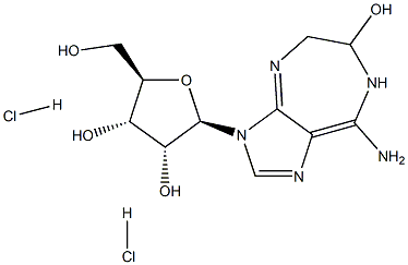 8-iminoazepinomycin 3-ribofuranoside Structure