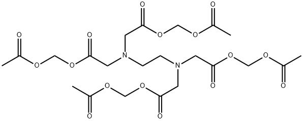 EDTA, AM  [EDTA, tetra(acetoxyMethyl ester)] Struktur