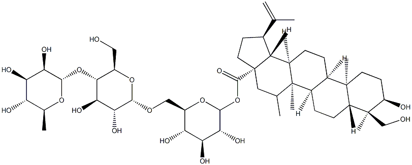 ウジアピオシドB 化学構造式