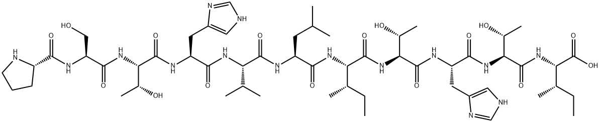 (ILE76)-TNF-Α (70-80) (HUMAN), 163045-82-7, 结构式