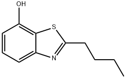7-Benzothiazolol,2-butyl-(9CI) Struktur