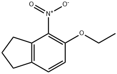 1H-Indene,5-ethoxy-2,3-dihydro-4-nitro-(9CI)|