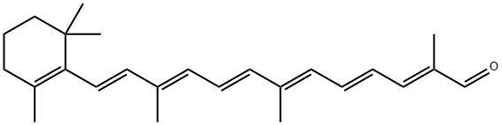 12'-APO-Β-胡萝卜素,1638-05-7,结构式