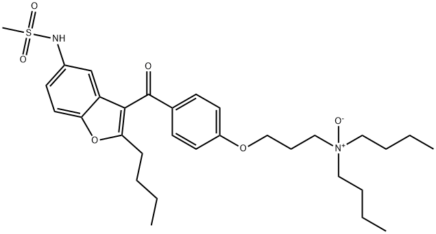 Dronedarone N-Oxide Structure