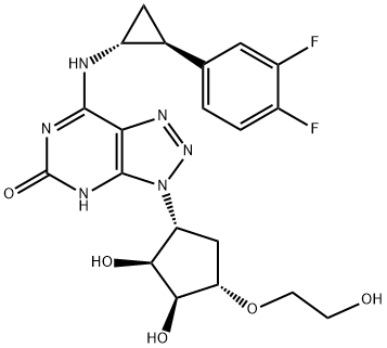 Ticagrelor Related Compound 15 化学構造式