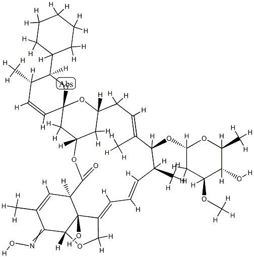 塞拉菌素杂质B, 165108-09-8, 结构式