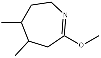 2H-Azepine,3,4,5,6-tetrahydro-7-methoxy-4,5-dimethyl-(9CI) Structure