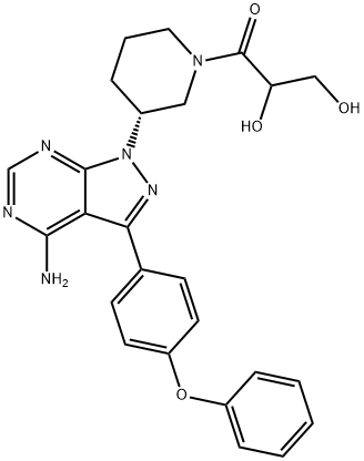 依鲁替尼代谢物,1654820-87-7,结构式