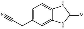 165615-88-3 1H-Benzimidazole-5-acetonitrile,2,3-dihydro-2-oxo-(9CI)