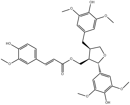 166322-14-1 9-O-FERULOYL-5,5'-DIMETHOXYLARICIRESINOL