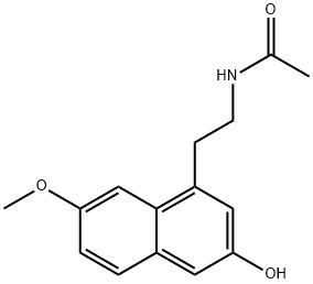3-Hydroxy Agomelatine Struktur