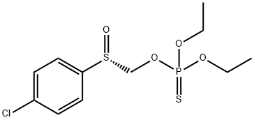 CARBOPHENOTHION OXYGEN ANALOG SULFOXIDE) Structure