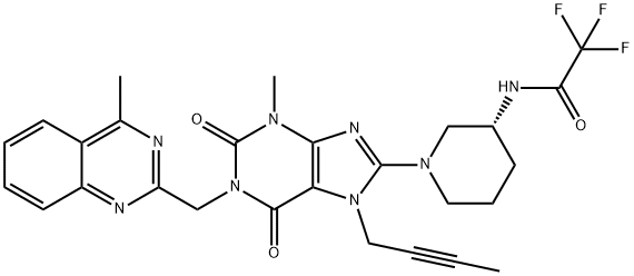 利格列汀杂质F 结构式