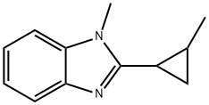 1H-Benzimidazole,1-methyl-2-(2-methylcyclopropyl)-(9CI)|