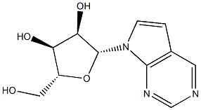 7-deazanebularin Struktur