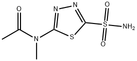 Acetazolamide methyl derivative Struktur