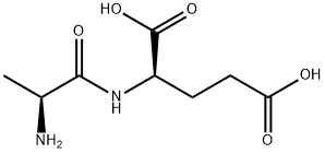 N-L-アラニル-D-グルタミン酸 化学構造式