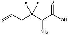 5-Hexenoicacid,2-amino-3,3-difluoro-(9CI) 结构式