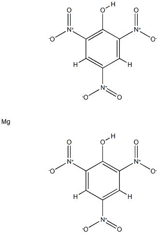 MAGNESIUM PICRATE X-HYDRATE Structure