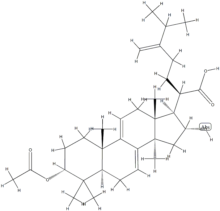 3-Epidehydropachymic acid Structure
