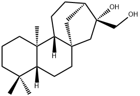 kauran-16,17-diol Structure