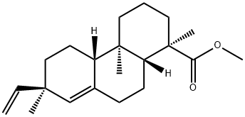 13β-Methyl-13-vinylpodocarp-8(14)-en-18-oic acid methyl ester 结构式