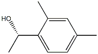 Benzenemethanol, -alpha-,2,4-trimethyl-, (-alpha-S)- (9CI) Structure