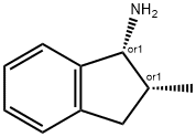 1H-Inden-1-amine,2,3-dihydro-2-methyl-,(1R,2R)-rel-(9CI) Structure