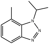 1H-Benzotriazole,7-methyl-1-(1-methylethyl)-(9CI) Structure