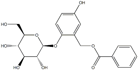salireposide, 16955-55-8, 结构式