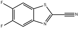 2-Benzothiazolecarbonitrile,5,6-difluoro-(9CI) Structure