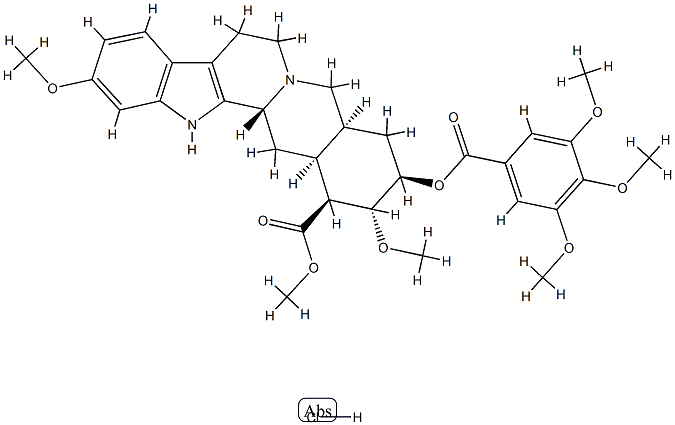 reserpine hydrochloride Structure