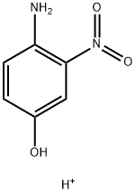 Phenol,  4-amino-3-nitro-,  conjugate  monoacid  (8CI) 结构式