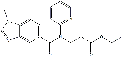 Dabigatran Etexilate iMpurity H 化学構造式